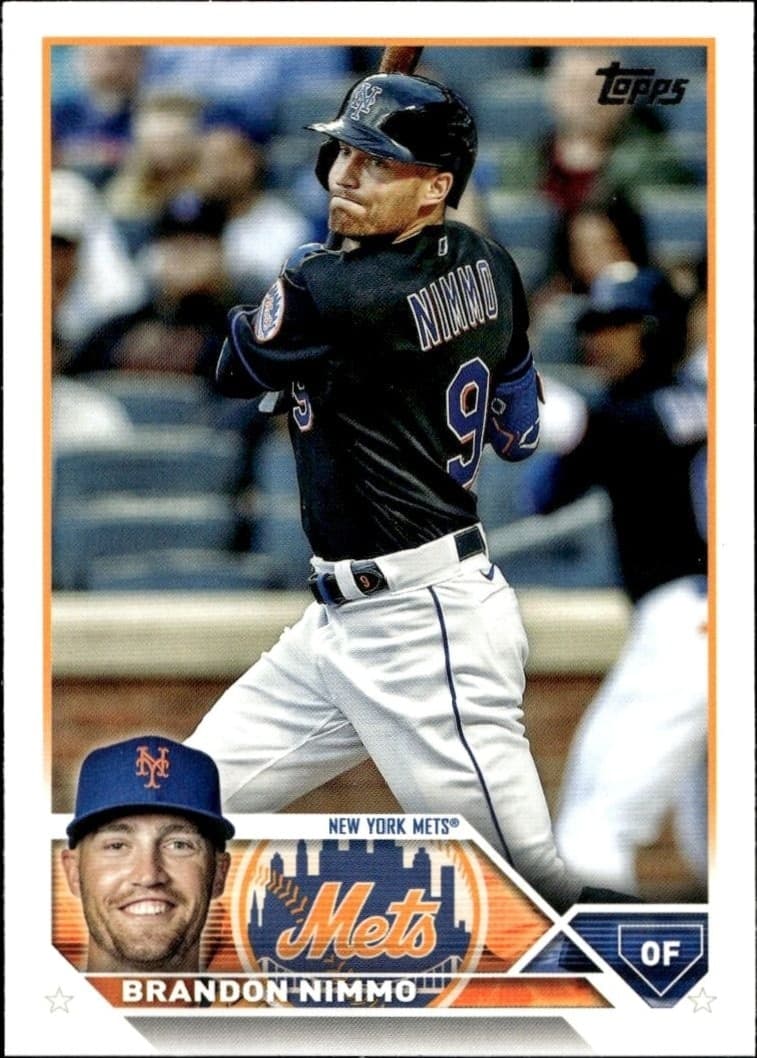 2023 Topps Series 2 Brandon Nimmo #614 trading card