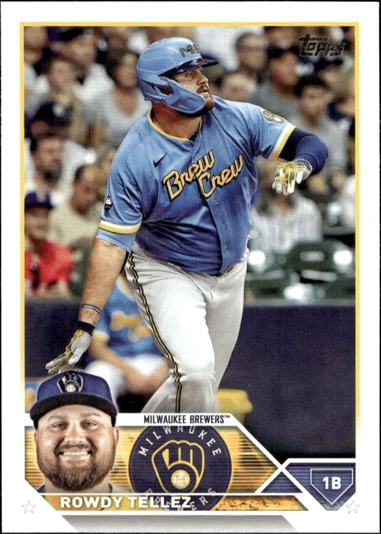 2023 Topps Series 2 Rowdy Tellez #598 trading card