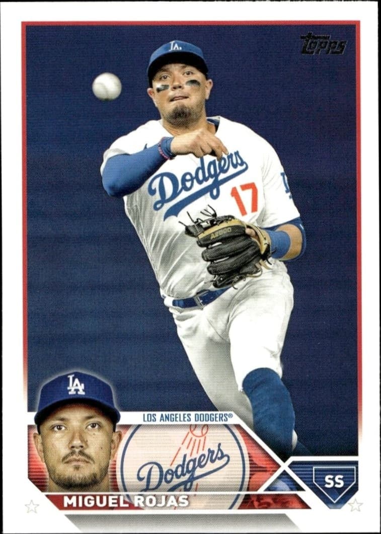 2023 Topps Series 2 Miguel Rojas #580 trading card