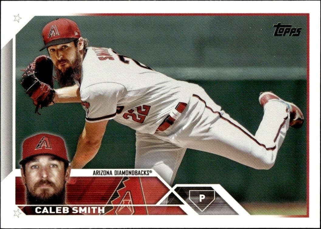 2023 Topps Series 1 Caleb Smith #191 trading card