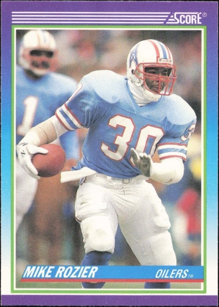 1990 Score Mike Rozier #441 trading card