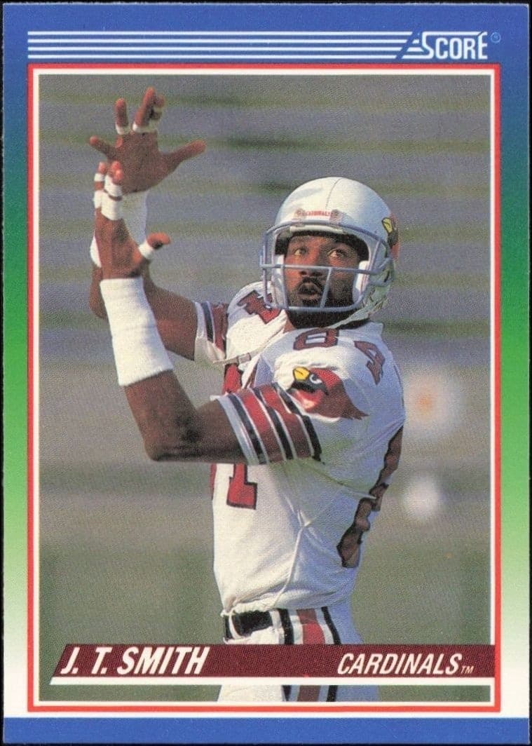 1990 Score J.T. Smith #347 trading card