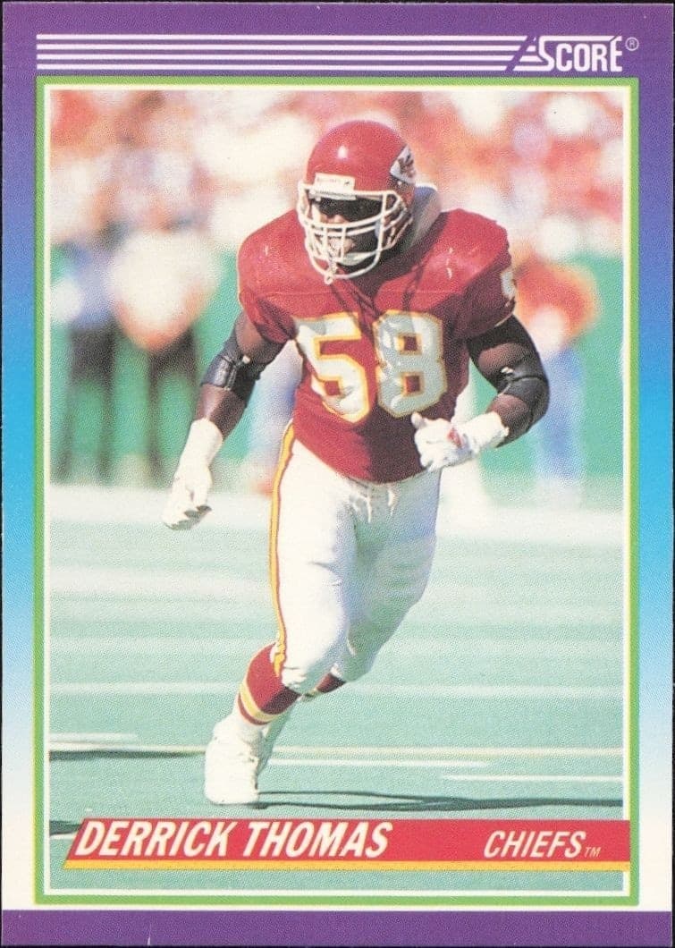 1990 Score Derrick Thomas #500 trading card