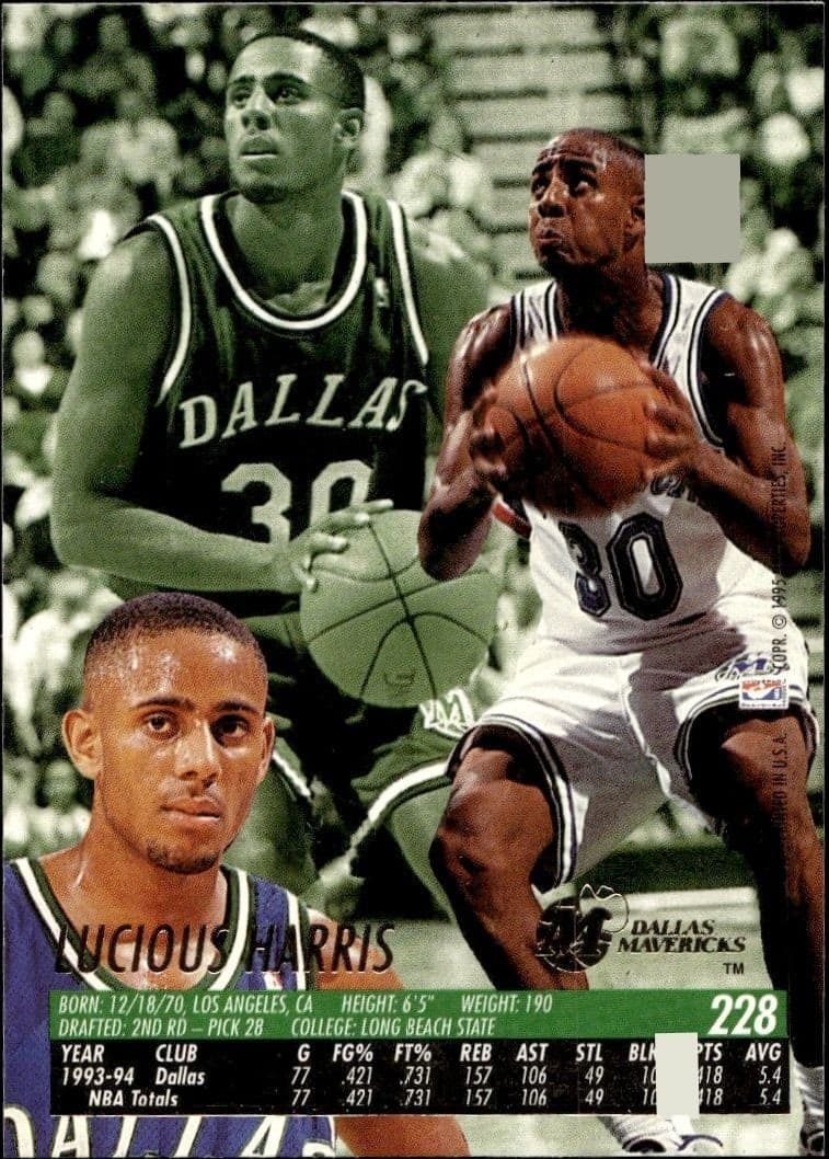 Lucious Harris - Back