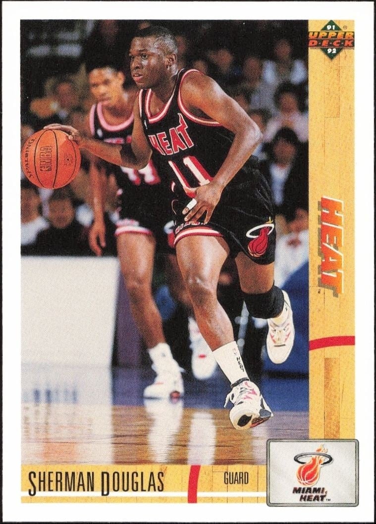1991-92 Upper-Deck Sherman Douglas #122 trading card
