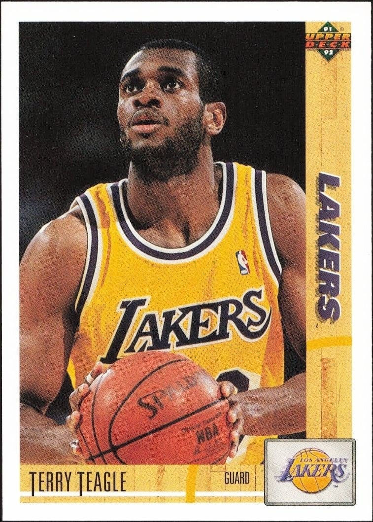 1991-92 Upper-Deck Terry Teagle #171 trading card