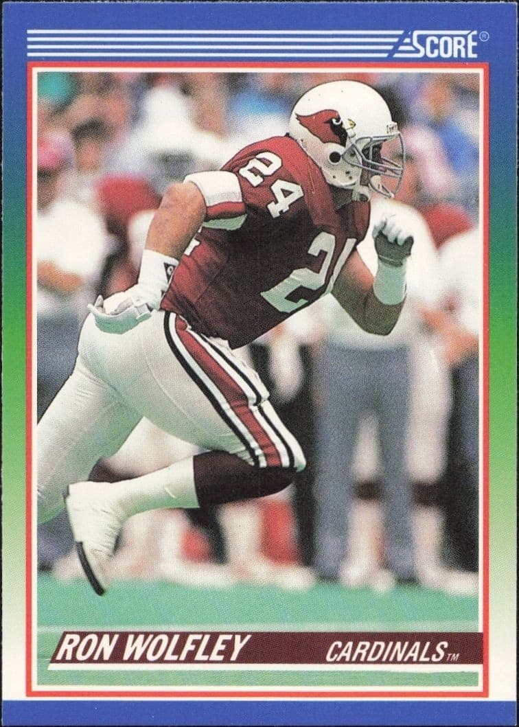 1990 Score Ron Wolfley #425 trading card