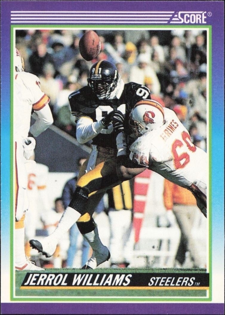 1990 Score Jerrol Williams #501 trading card