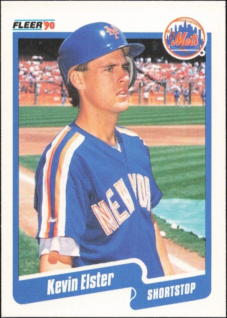 1990 Fleer Kevin Elster #202 trading card