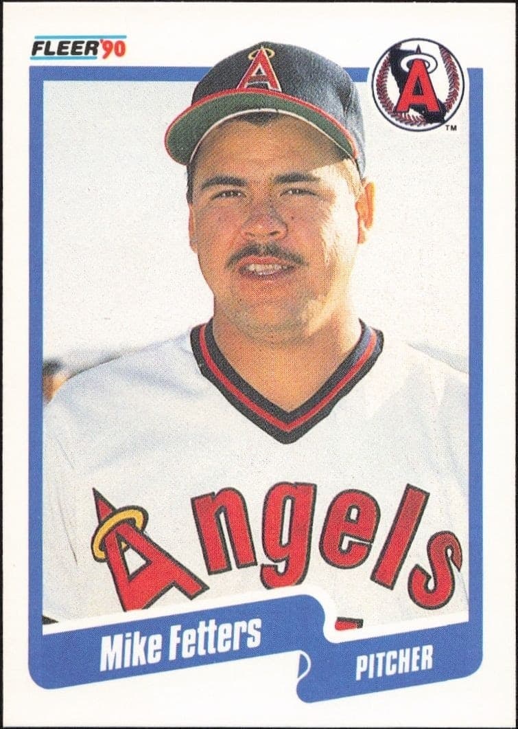 1990 Fleer Mike Fetters #131 trading card