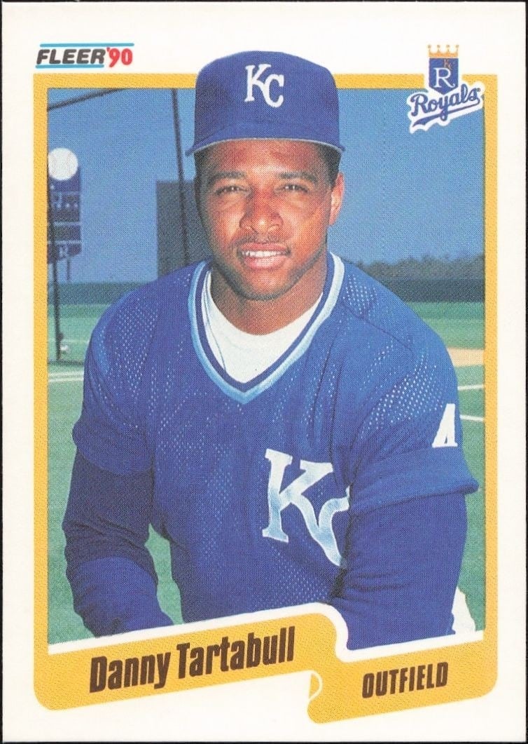 1990 Fleer Danny Tartabull #120 trading card