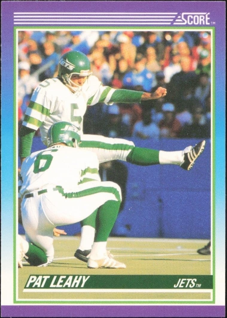1990 Score Pat Leahy #165 trading card