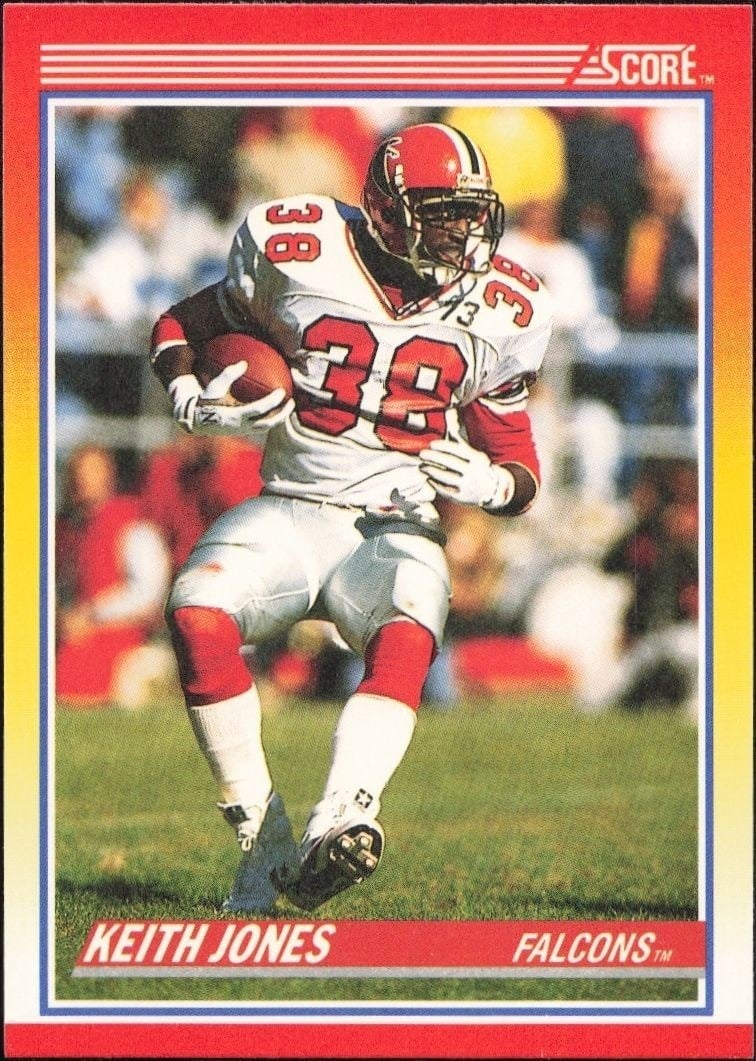 1990 Score Keith Jones #228 trading card