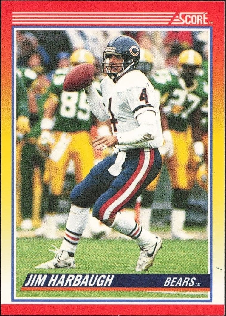 1990 Score Jim Harbaugh #232 trading card
