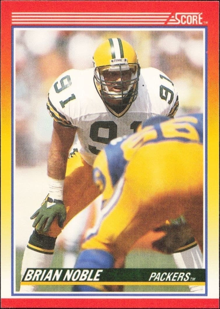 1990 Score Brian Noble #268 trading card