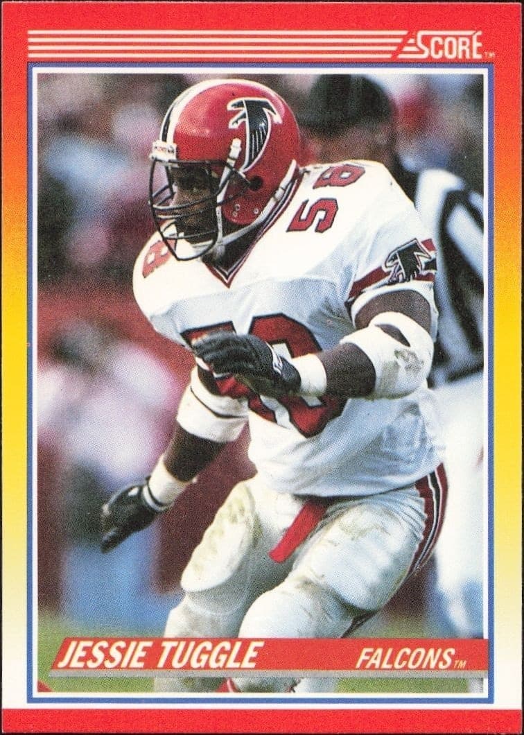 1990 Score Jessie Tuggle #269 trading card