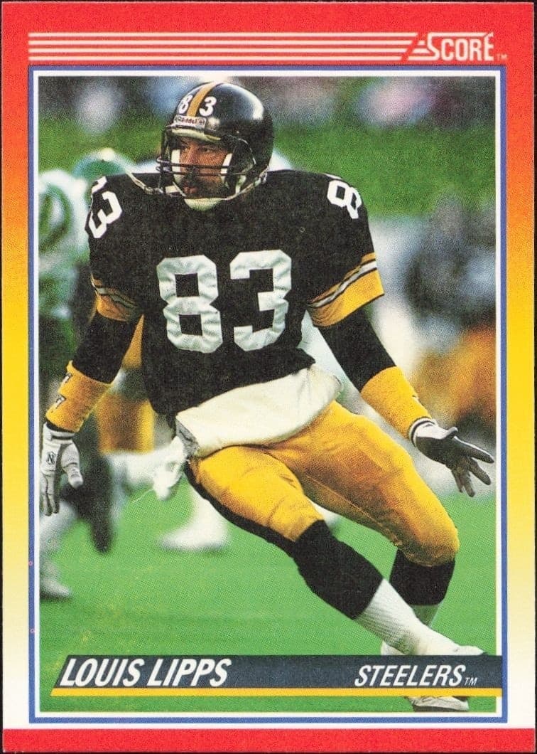 1990 Score Louis Lipps #249 trading card