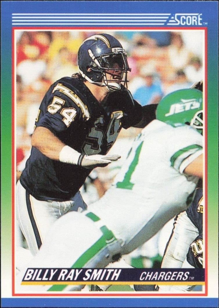 1990 Score Billy Ray Smith #51 trading card