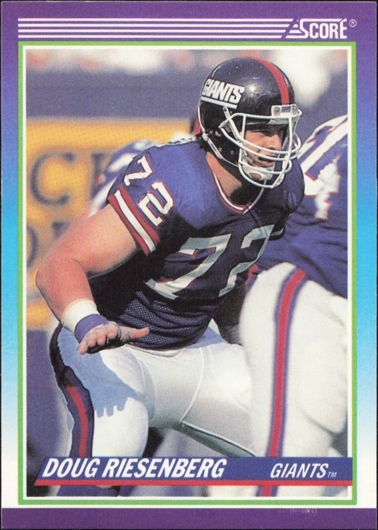 1990 Score Doug Riesenberg #542 trading card