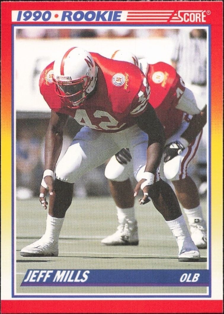 1990 Score Jeff Mills #653 trading card