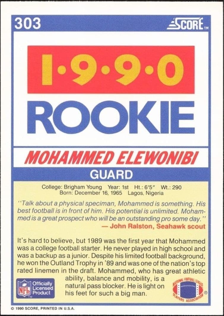 Mohammed Elewonibi - Back