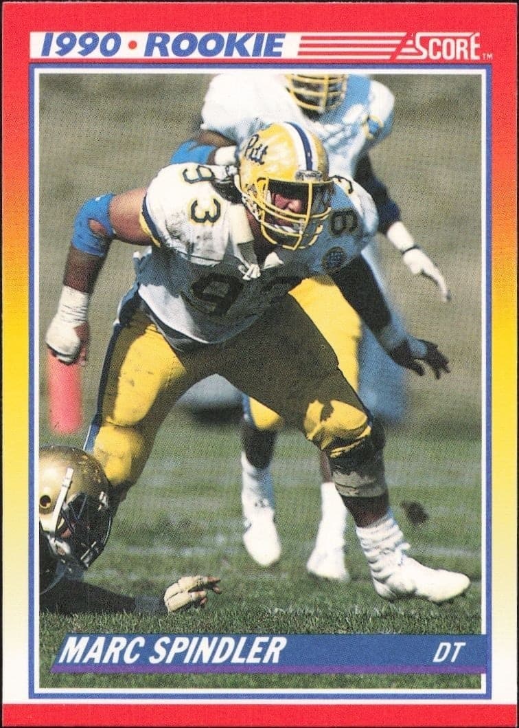 1990 Score Marc Spindler #295 trading card