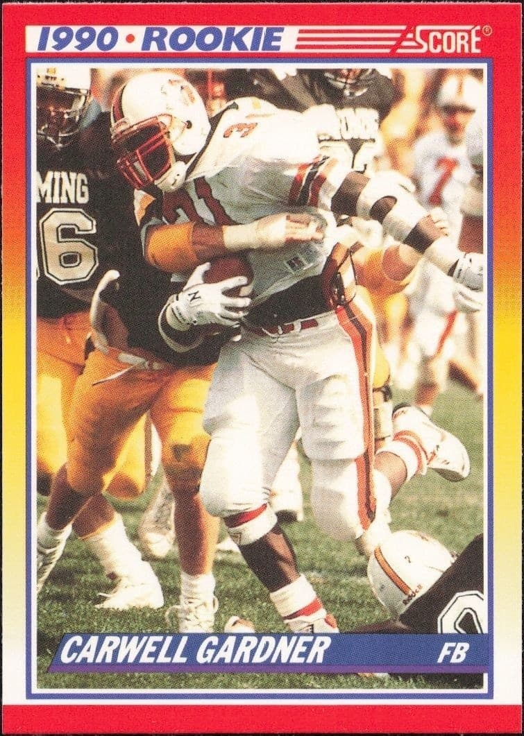 1990 Score Carwell Gardner #635 trading card
