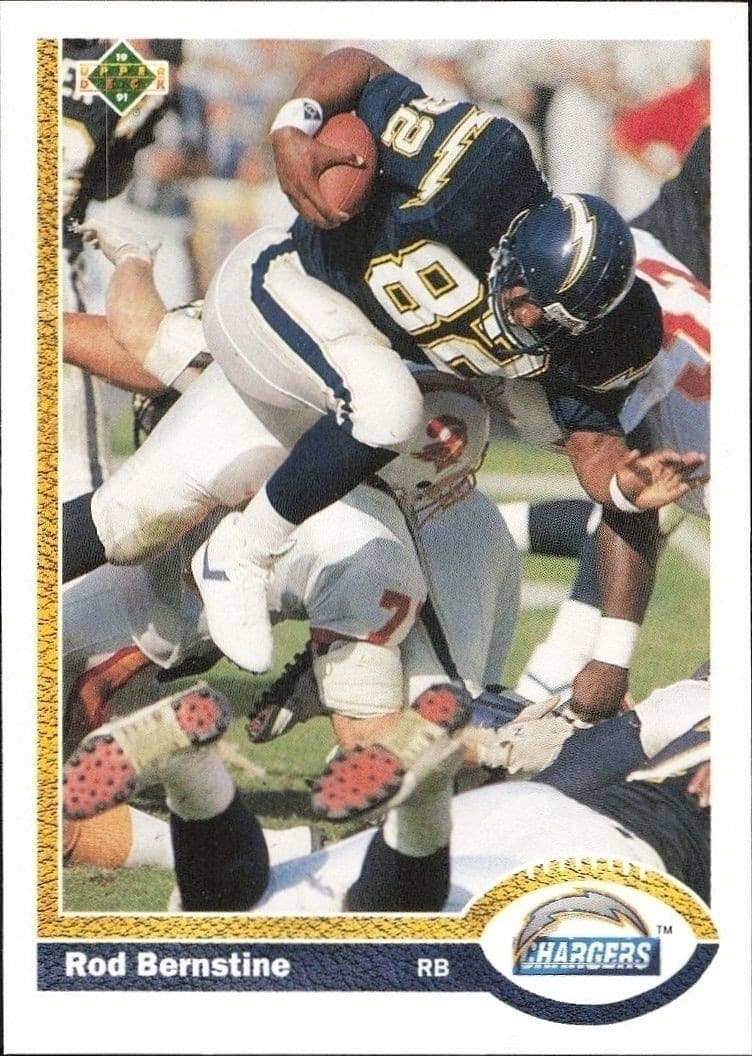 1991 Upper-Deck Rod Bernstine #118 trading card