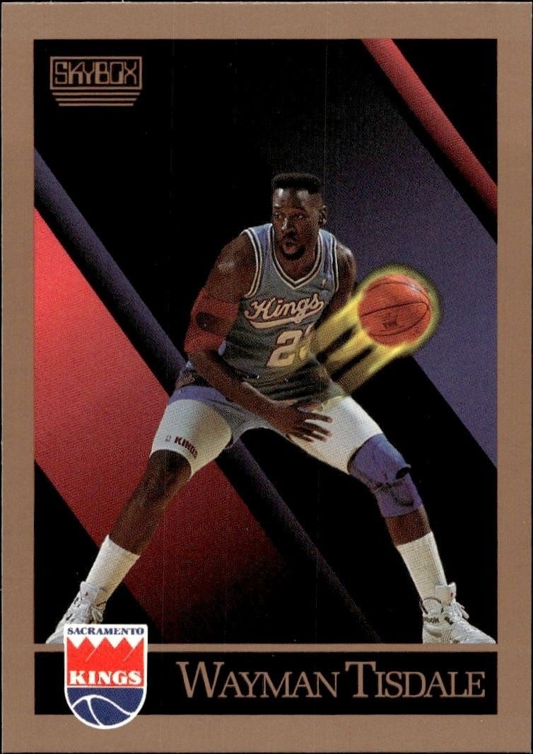 1990-91 Skybox Wayman Tisdale #251 trading card