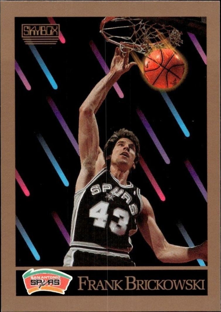 1990-91 Skybox Frank Brickowski #254 trading card