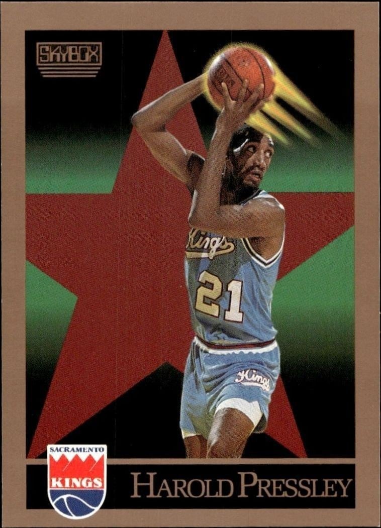 1990-91 Skybox Harold Pressley #249 trading card