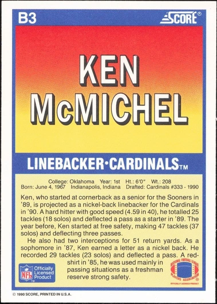 Ken McMichel - Back