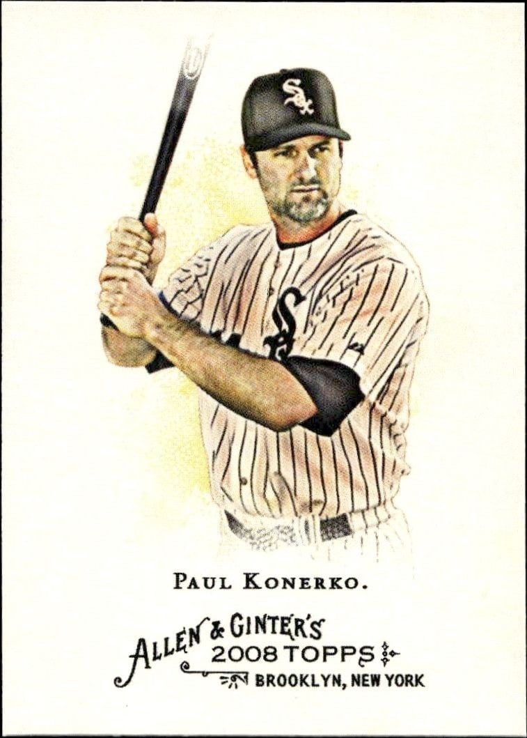 2008 Topps Allen & Ginter Paul Konerko #41 trading card
