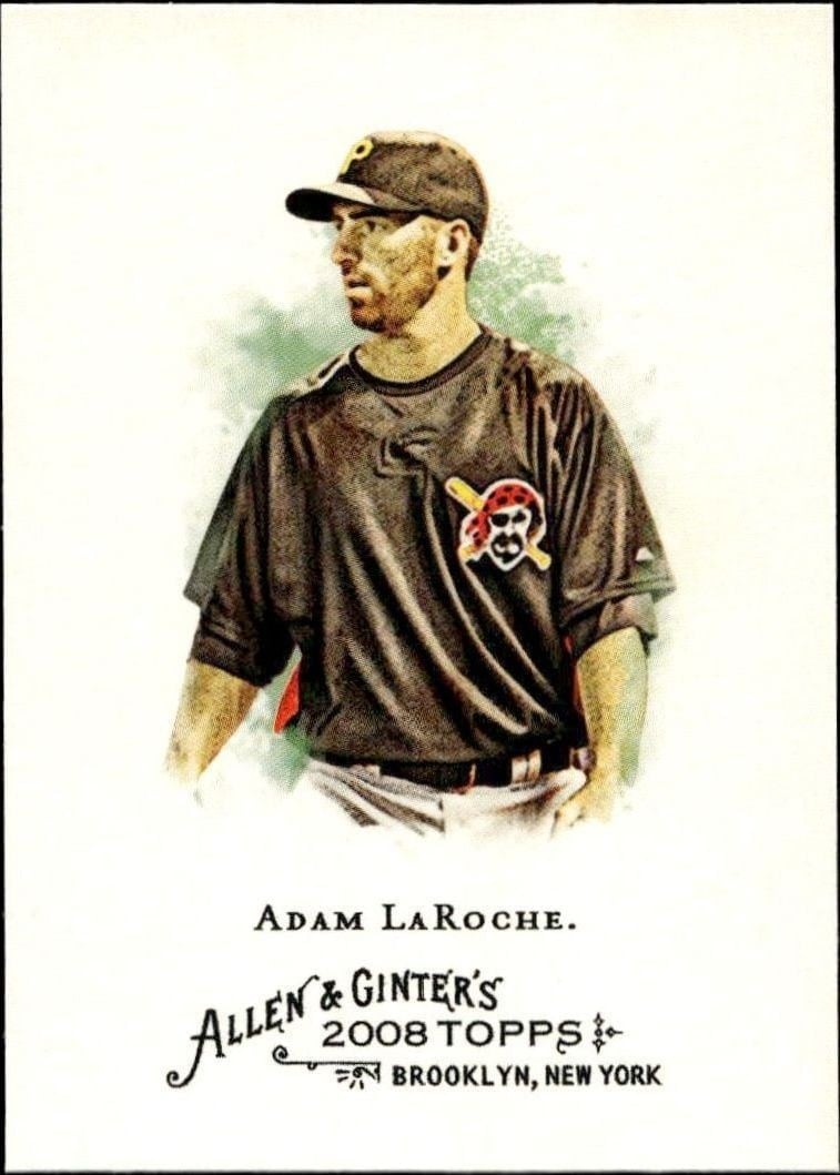 2008 Topps Allen & Ginter Adam LaRoche #28 trading card