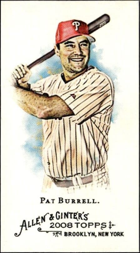2008 Topps Allen & Ginter Pat Burrell #286 trading card