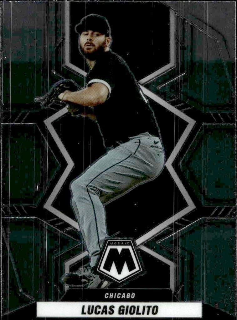 2022 Panini Mosaic Lucas Giolito #186 trading card