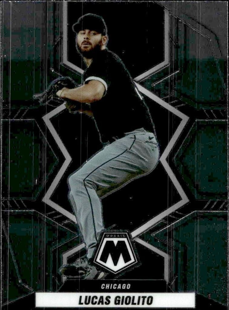 2022 Panini Mosaic Lucas Giolito #186 trading card