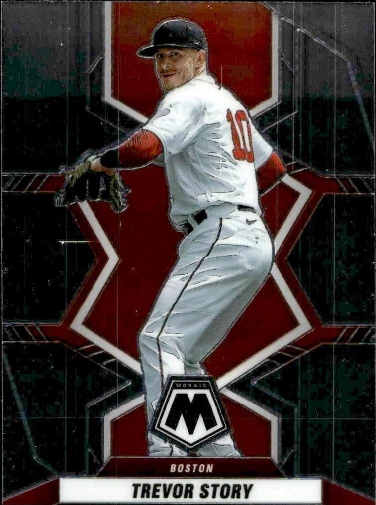 2022 Panini Mosaic Trevor Story #28 trading card