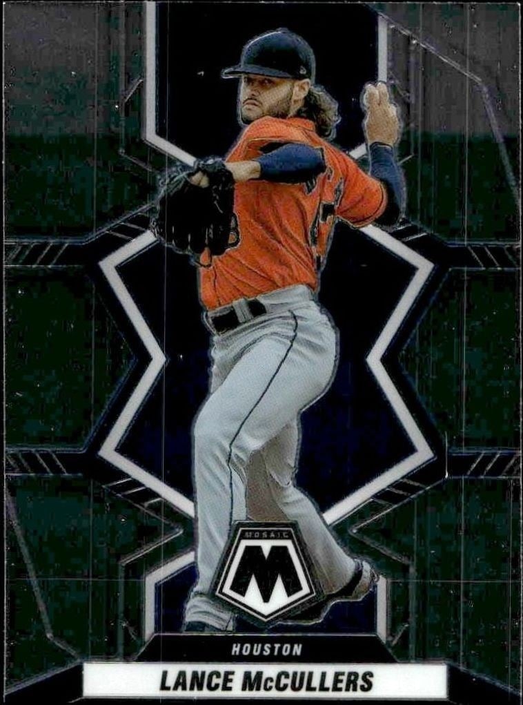 2022 Panini Mosaic Lance McCullers #71 trading card