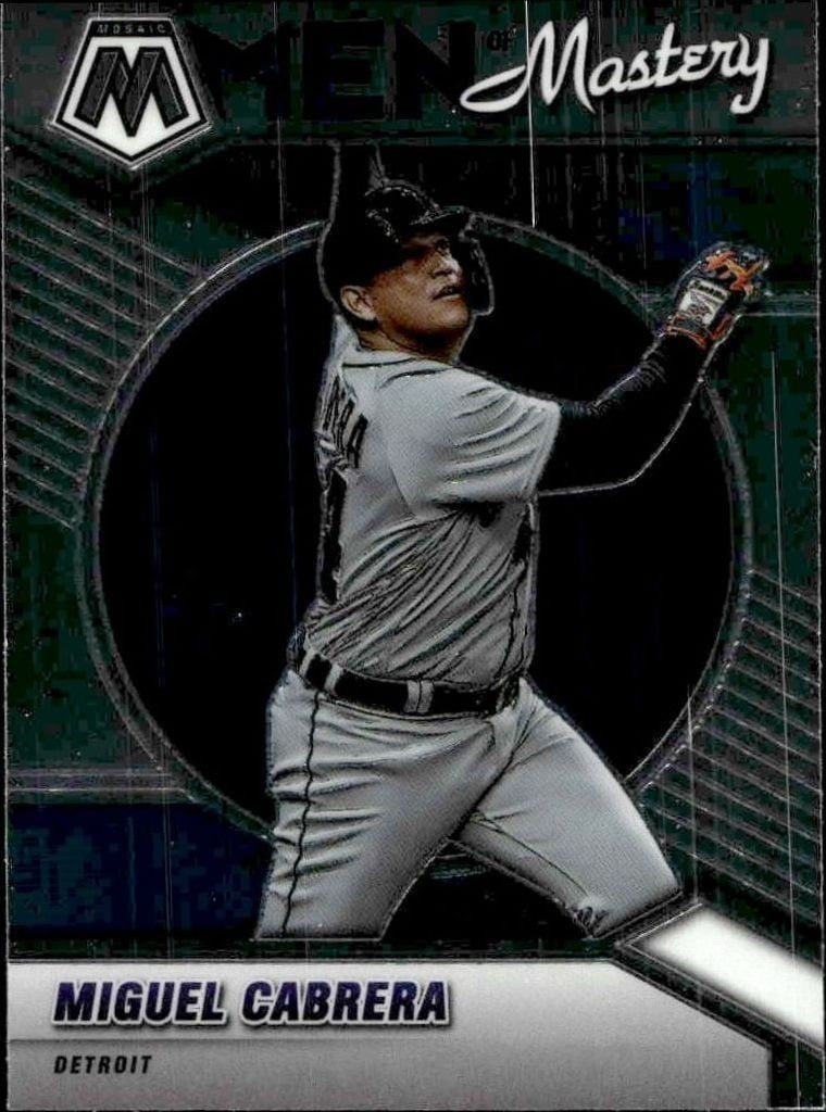 2022 Panini Mosaic Miguel Cabrera #MM-11 trading card