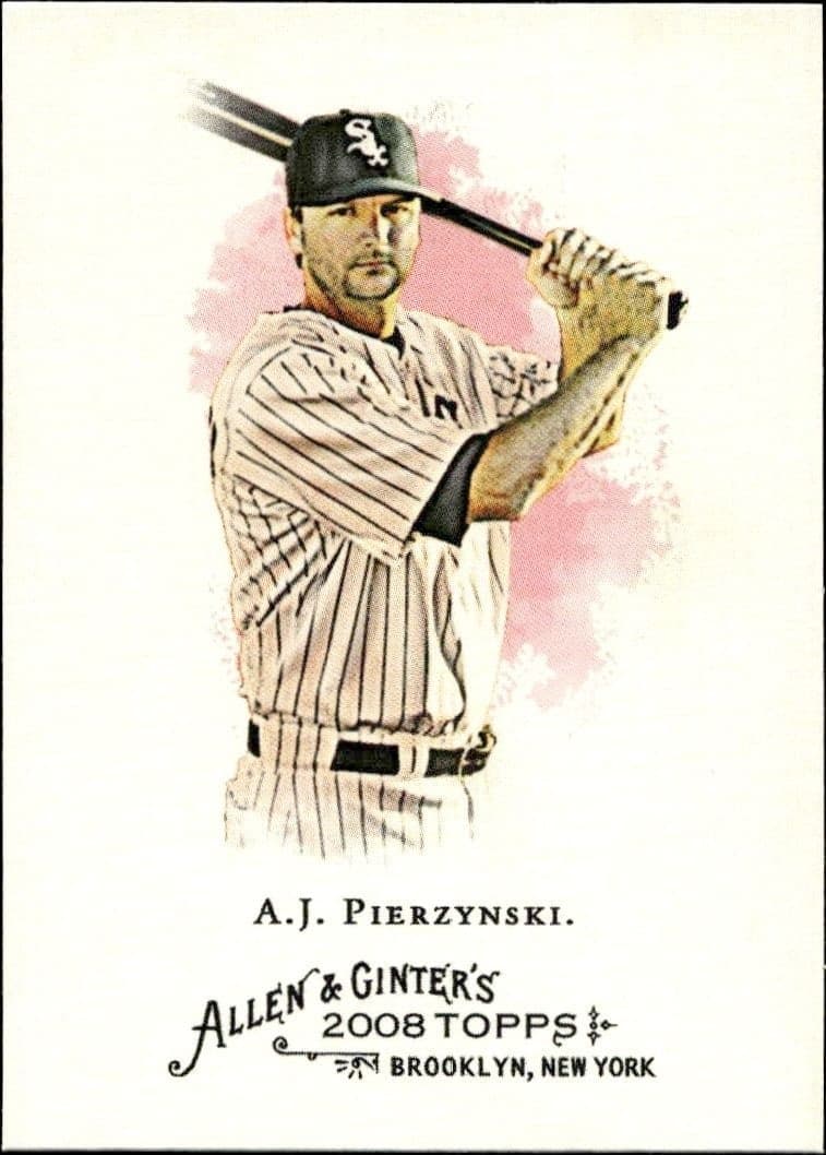 2008 Topps Allen & Ginter A.J. Pierzynski #327 trading card