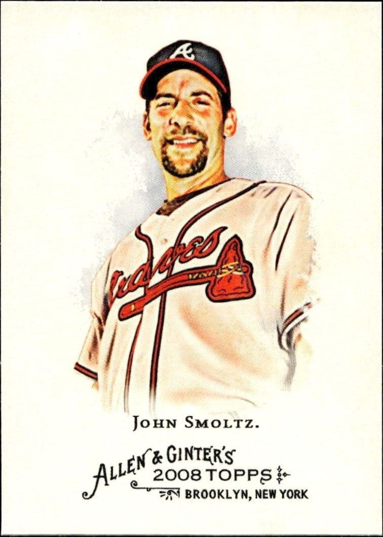 2008 Topps Allen & Ginter John Smoltz #274 trading card