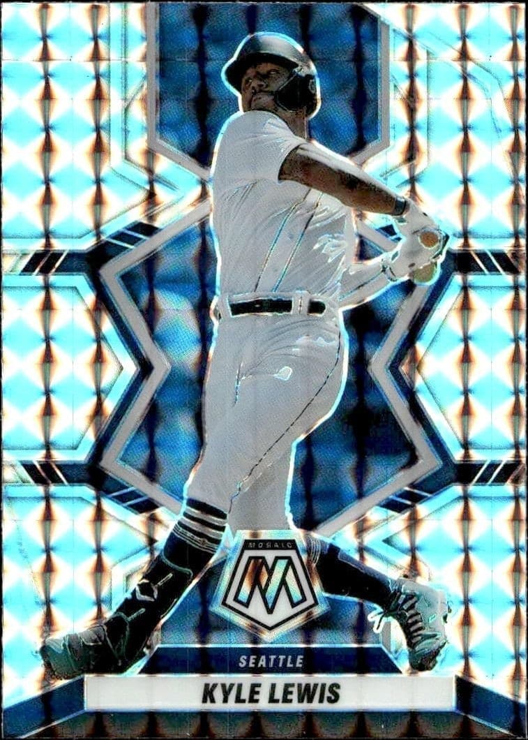 2022 Panini Mosaic Kyle Lewis #61 trading card