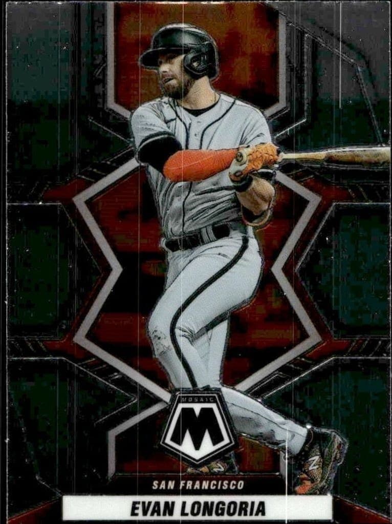2022 Panini Mosaic Evan Longoria #170 trading card