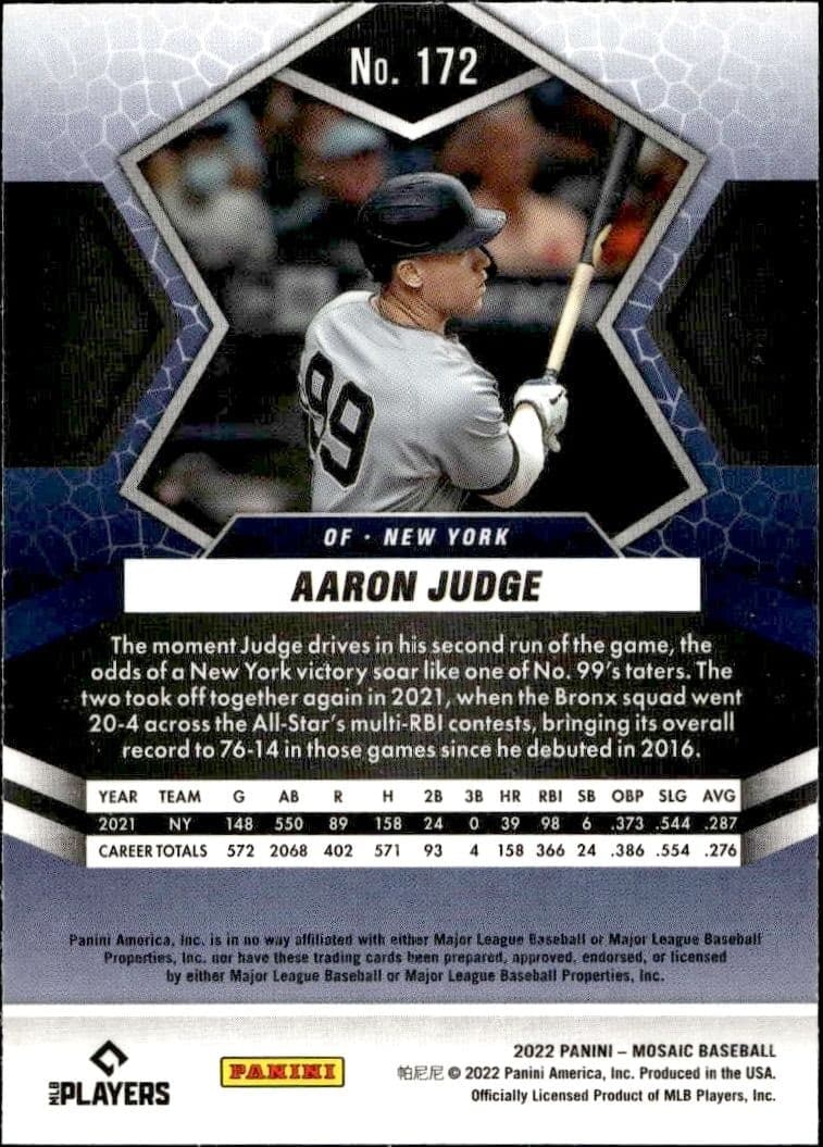 Aaron Judge - Back