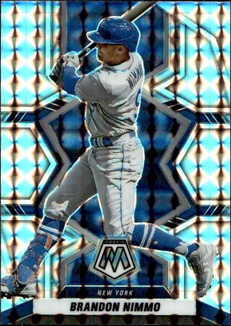2022 Panini Mosaic Brandon Nimmo #147 trading card