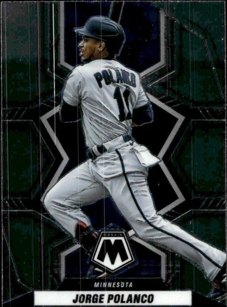 2022 Panini Mosaic Jorge Polanco #167 trading card
