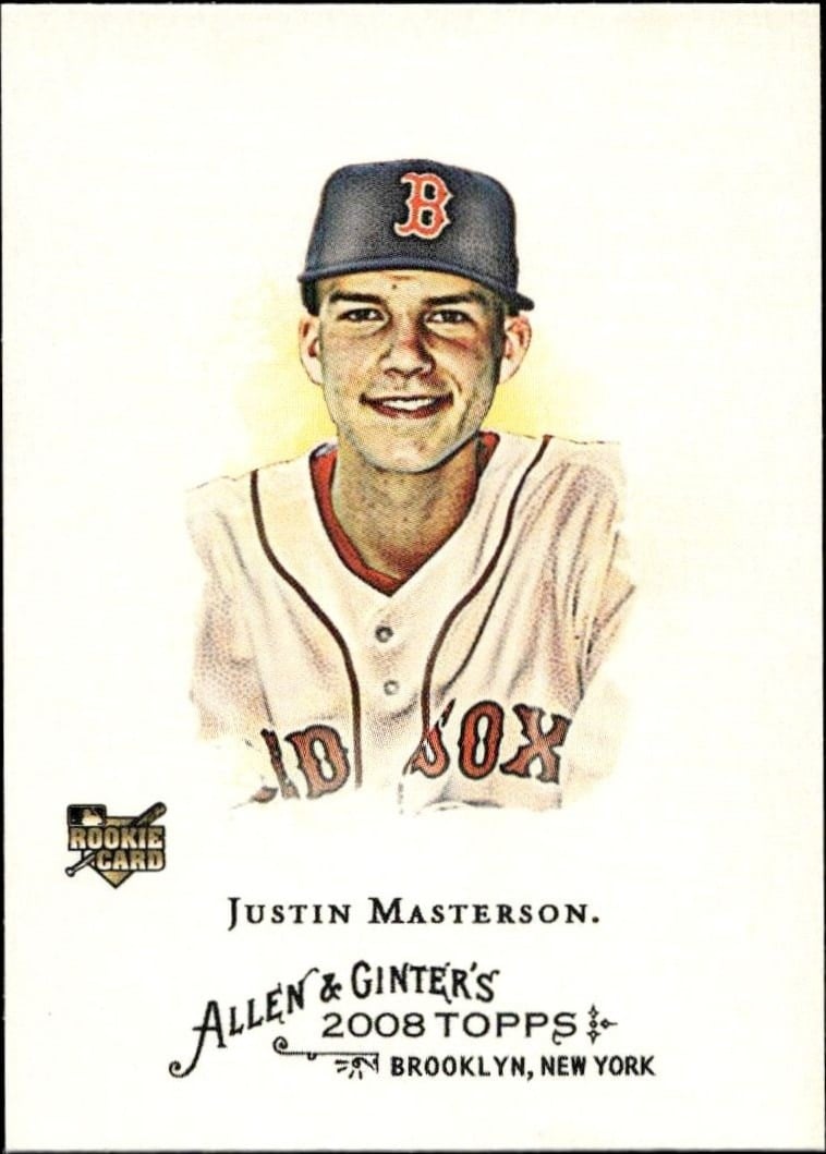 2008 Topps Allen & Ginter Justin Masterson #348 trading card