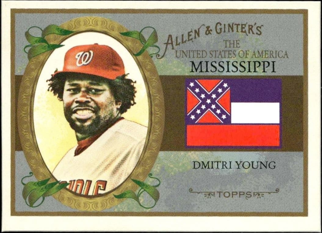 2008 Topps Allen & Ginter Dmitri Young #US24 trading card