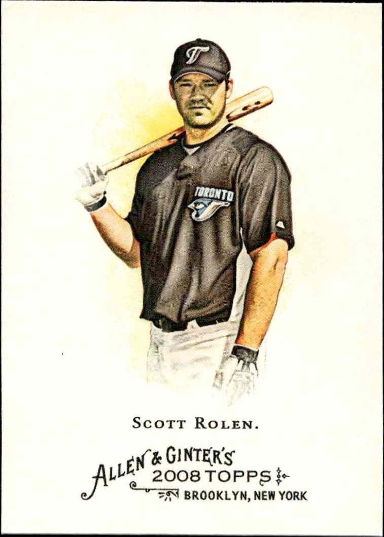 2008 Topps Allen & Ginter Scott Rolen #91 trading card